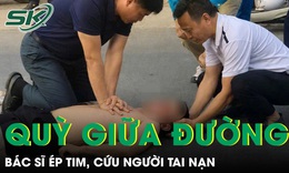 Phó Giám đốc bệnh viện quỳ giữa đường ép tim, cứu người tai nạn