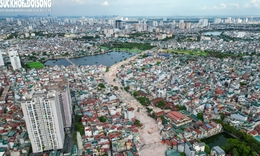 Cận cảnh một đoạn đường Vành đai 2,5 sắp thông xe tạm trong tháng 6