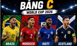 Lịch thi đấu World Cup 2026 bảng C: Brazil, Morocco, Haiti, Scotland