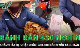 Xác minh vụ khách nước ngoài bị ‘chặt chém’ 430.000 đồng 10 chiếc bánh rán ở phố cổ Hà Nội