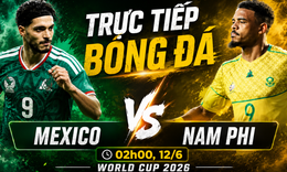 Kênh và link xem trực tiếp Mexico đấu Nam Phi - World Cup 2026 ngày 12/6