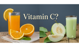 Nước ép ổi hay nước cam giàu vitamin C hơn?