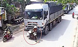 Cục CSGT cảnh bảo sai lầm phổ biến khi đi cạnh xe container khiến nhiều người gặp nạn