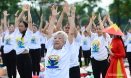 Hà Nội: 1.500 người đồng diễn tại Ngày Quốc tế Yoga 2026