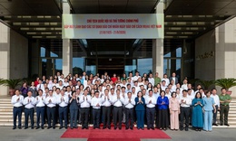 Chủ tịch Quốc hội và Thủ tướng Chính phủ gặp mặt Lãnh đạo các cơ quan báo chí