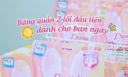5 lí do nên thử ngay Diana Băng Quần Double Fresh 2 lõi cho nhu cầu dùng ban ngày