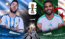Kênh và link xem trực tiếp Argentina vs Algeria - World Cup 2026 ngày 17/6