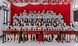 Một lớp học ở Hà Tĩnh có 33 học sinh đỗ trường chuyên
