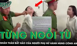 Lai lịch bất hảo của người phụ nữ chửi bới, cắn, tát chiến sĩ công an: Từng có tiền án về tội môi giới mại dâm