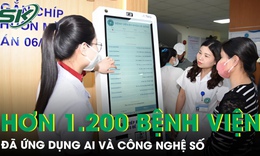 Y tế số lấy người bệnh làm trung tâm, hơn 1.200 bệnh viện đã ứng dụng AI và công nghệ số