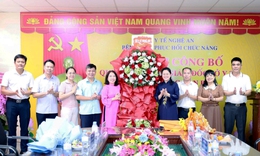 Bổ nhiệm Giám đốc Bệnh viện Phục hồi chức năng Nghệ An