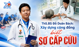 Bác sĩ trẻ hiến kế đến Đại hội Đoàn toàn quốc: Xây dựng cộng đồng biết sơ cấp cứu