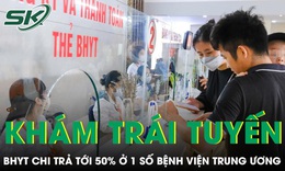 Từ 1/7 khám trái tuyến ở một số bệnh viện trung ương được BHYT chi trả tới 50% 
