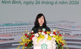 Bộ trưởng Đào Hồng Lan: Bệnh viện Bạch Mai cơ sở Ninh Bình phải trở thành trung tâm khám chữa bệnh chất lượng cao của khu vực
