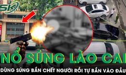 Mâu thuẫn cá nhân, dùng súng bắn chết người rồi lái xe về nhà tự bắn vào đầu ở Lào Cai