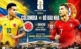 Nhận định, dự đoán tỉ số Colombia và Bồ Đào Nha: Chờ Ronaldo thăng hoa, phân định ngôi đầu