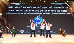 Hàng trăm VĐV nhí tranh tài tại cuộc thi ngôi sao vũ đạo thể thao