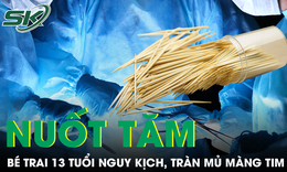 Bé 13 tuổi nguy kịch vì tràn mủ màng tim, bác sĩ sốc khi phát hiện chiếc tăm tre cắm ở tim