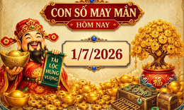 Con số may mắn hôm nay 1/7 - số cát lành - số tài lộc 12 con giáp