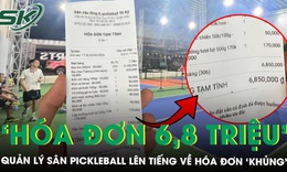Xôn xao hóa đơn ‘khủng’ tại sân pickleball: 290 lon bia, khô mực, trứng luộc hết gần 7 triệu đồng