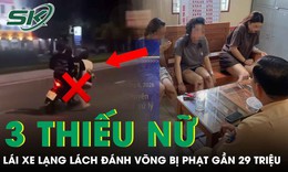 3 thiếu nữ lái xe không đội mũ bảo hiểm, lạng lách đánh võng tại Hưng Yên bị phạt gần 29 triệu