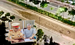Danh tính tài xế làm rơi bùn đất trên đường Võ Chí Công khiến 2 xe máy trượt ngã