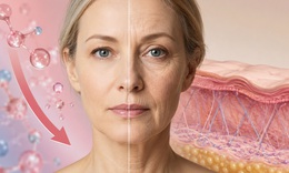 Sau mãn kinh: Vì sao da lão hóa nhanh trong những năm đầu?