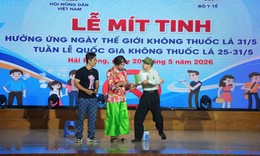 Nhiều hoạt động hưởng ứng Tuần lễ Quốc gia không thuốc lá và Ngày Thế giới không thuốc lá