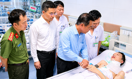 Trung tá Công an bị đâm trọng thương khi vây bắt đối tượng nghiện ma túy