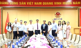 Thứ trưởng Thường trực Vũ Mạnh Hà tiếp Giám đốc UNAIDS phụ trách Việt Nam, Lào, Campuchia và Malaysia