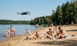 UAV biết 'nói' xuất hiện ở các bãi biển Belarus