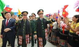 Giao lưu quốc phòng Việt Nam - Lào: Bồi đắp tình hữu nghị từ nơi biên cương
