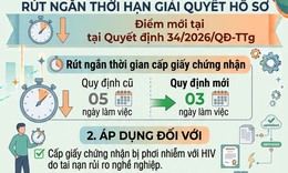 Đơn giản hóa hồ sơ cấp giấy chứng nhận phơi nhiễm, nhiễm HIV do tai nạn rủi ro nghề nghiệp