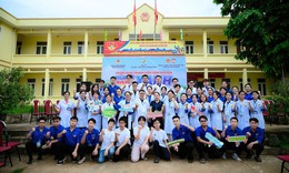Lan tỏa yêu thương từ Mùa hè xanh 2026: Học viện Y - Dược học cổ truyền Việt Nam khám bệnh miễn phí cho hơn 700 lượt người dân