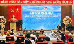 Hải Phòng phát huy giá trị 'Văn hóa biển trong thời đại Hùng Vương'