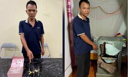 Lẻn vào nhà người quen, đục két sắt lấy trộm 1 cây vàng