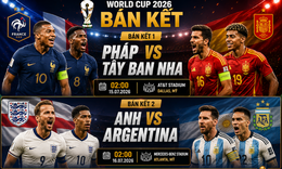 Lịch thi đấu bóng đá hôm nay ngày 12/7 - 13/7: Chờ bán kết World Cup 2026