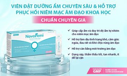 Viên đặt Novofemi Advanced Night Repair - Giải pháp hỗ trợ cải thiện khô âm đạo khoa học ở phụ nữ sau sinh, mãn kinh
