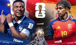 Kênh và link xem trực tiếp Pháp vs Tây Ban Nha - bán kết World Cup 2026 ngày 15/7