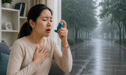Phòng ngừa hen suyễn trong mùa mưa