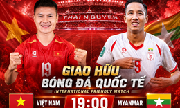 Kênh và link xem trực tiếp đội tuyển Việt Nam đấu Myanmar tối 18/7