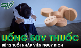 Bé gái 12 tuổi nhập viện trong tình trạng hôn mê sau khi uống khoảng 50 viên Amitriptyline