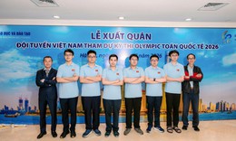 Việt Nam vươn lên Top 5 Olympic Toán quốc tế 2026