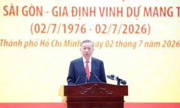 Phát biểu của Tổng Bí thư, Chủ tịch nước Tô Lâm tại Lễ Kỷ niệm 50 năm Ngày thành phố mang tên Bác