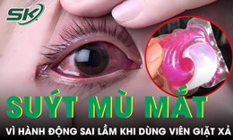 Người phụ nữ suýt mù mắt vì một hành động sai lầm khi dùng viên giặt xả