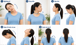 5 bài tập giúp cải thiện độ linh hoạt cột sống cổ