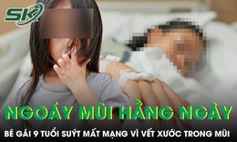 Bé gái 9 tuổi suýt mất mạng vì thói quen ngoáy mũi nhiều người vẫn làm mỗi ngày 