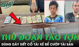 Dùng dây sạc siết cổ tài xế ô tô cướp tài sản, 2 đối tượng bị bắt giữ