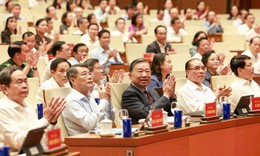 Tổng Bí thư, Chủ tịch nước Tô Lâm dự, phát biểu chỉ đạo Hội nghị toàn quốc quán triệt Nghị quyết Trung ương 3