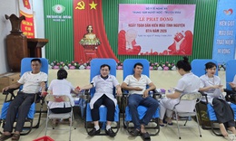 Nghệ An nỗ lực bảo đảm nguồn máu điều trị giữa cao điểm khan hiếm